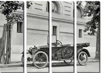 Модульная картина Ретро автомобиль (Retro car) №50