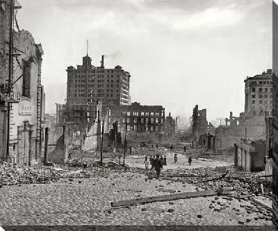 Постер После землетрясения (after the earthquake)