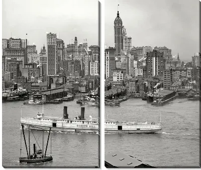 Модульная картина Пароход (Steamer) №22