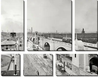 Модульная картина Мост (Bridge) №52