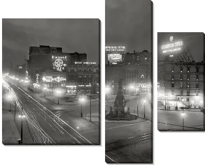 Модульная картина Ночной город (night city) №6
