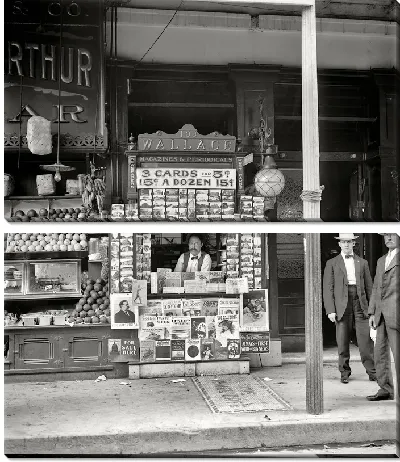 Модульная картина Магазин (Shop) №16