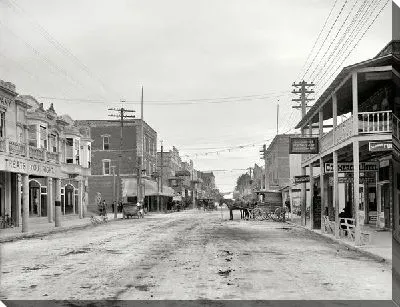 Постер Старинная улица (Old street) №3