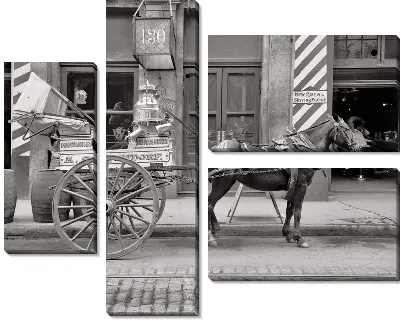 Модульная картина Повозка (Wagon) №4