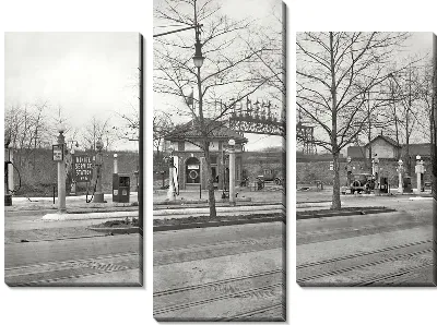 Модульная картина Пустая улица (empty street)