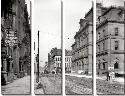 Модульная картина Улица (Street) №31