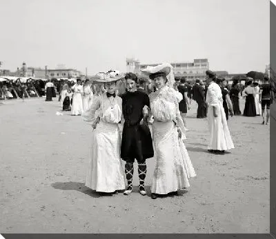 Постер Девушки в белых платьях (Girls in white dresses)