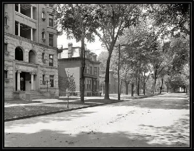 Картина Тенистая улица (Shady street) №3