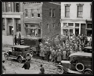 Картина Америка 1925 год (America in 1925)