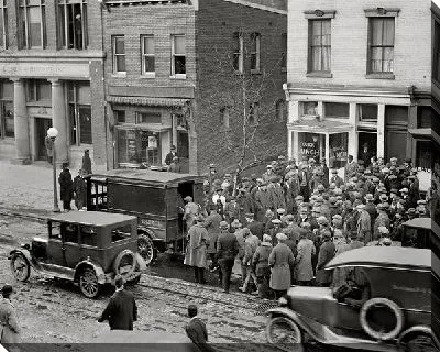 Постер Америка 1925 год (America in 1925)