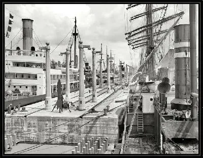 Картина Пароходы (Steamboats) №2