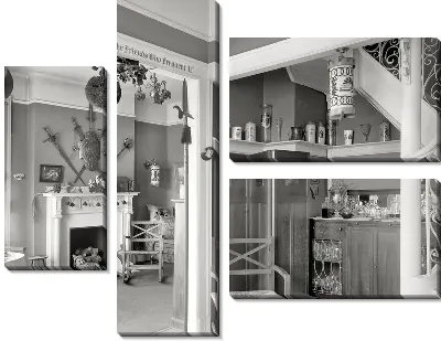 Модульная картина Гостиная (Lounge) №2