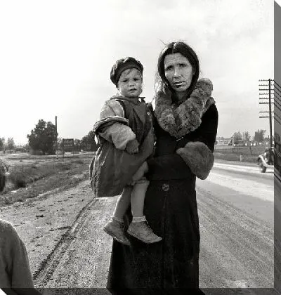 Постер Женщина с ребенком (Woman with child) №2
