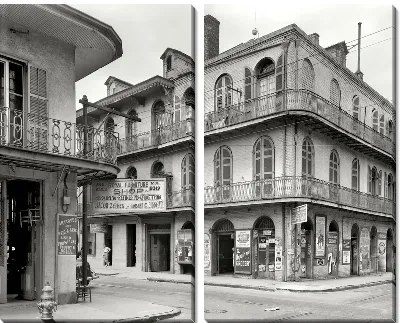 Модульная картина Магазины (shops) №2