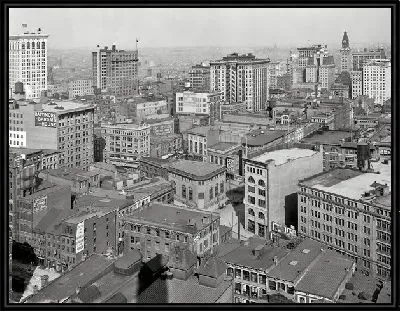 Картина Панорама города (Panorama of the city) №15