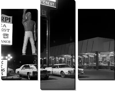 Модульная картина Заправка (charge)