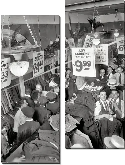 Модульная картина Распродажа (Sale)