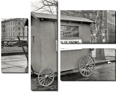 Модульная картина Повозка (Wagon) №6