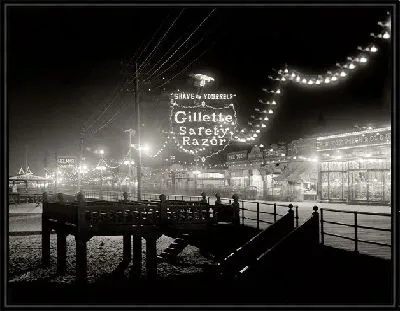 Картина Набережная ночью (Quay at night)