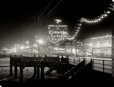 Постер Набережная ночью (Quay at night)