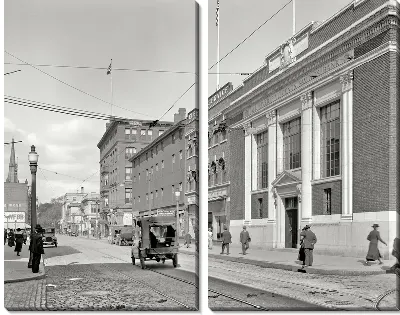 Модульная картина Банк (Bank) №3