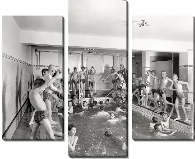 Модульная картина Бассейн (pool) №2