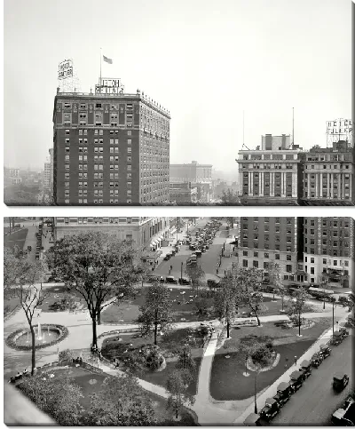 Модульная картина Отели (Hotels)