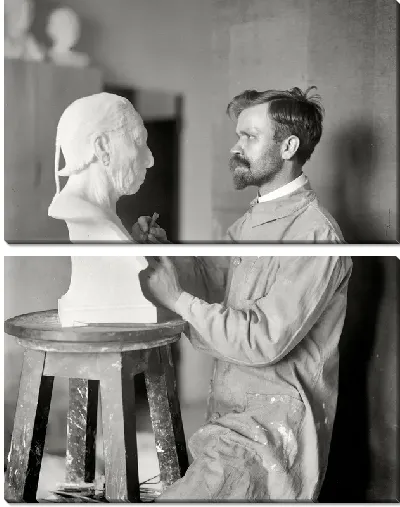 Модульная картина Скульптор (Sculptor)