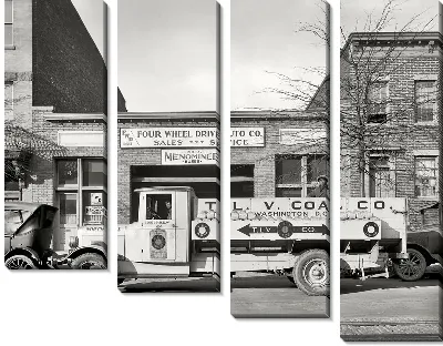 Модульная картина Ретро автомобиль (Retro car) №52