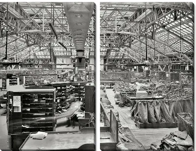 Модульная картина Офис старой почты (The old post office)