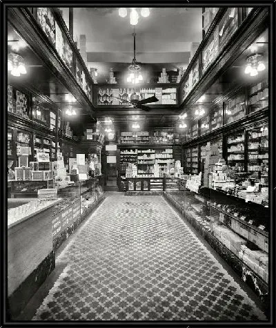 Картина Аптека (The Drugstore)