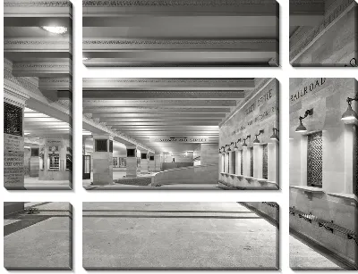 Модульная картина Метро (Metro)