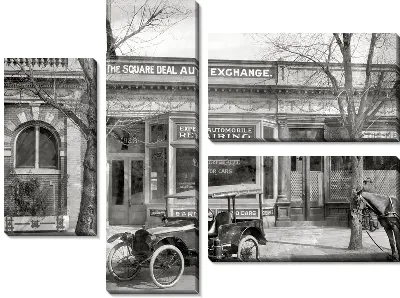 Модульная картина Ретро автомобиль (Retro car) №53