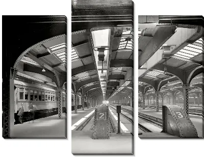 Модульная картина Вокзал (Terminal) №4