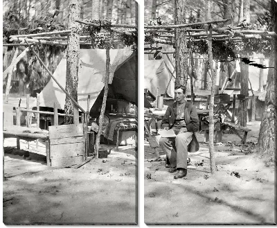 Модульная картина Палатки (Tents) №2