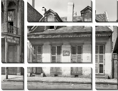 Модульная картина Дом (House) №6