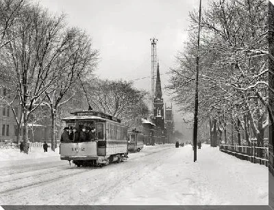 Постер Город зимой (Сity in winter) №2