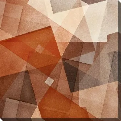 Картина маслом Композиция из геометрических фигур (The composition of geometric shapes)