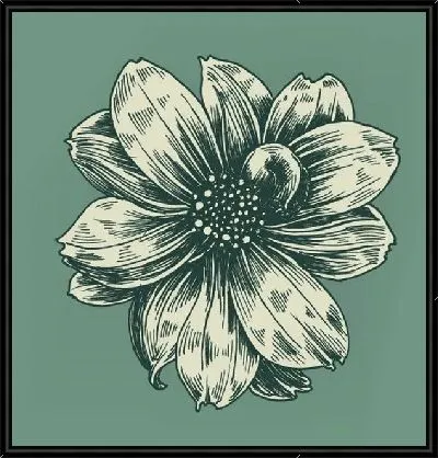 Картина Цветок (Flower) №35
