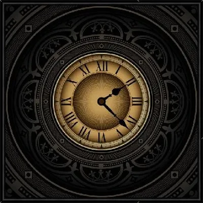 Картина Часы (Clock) №3