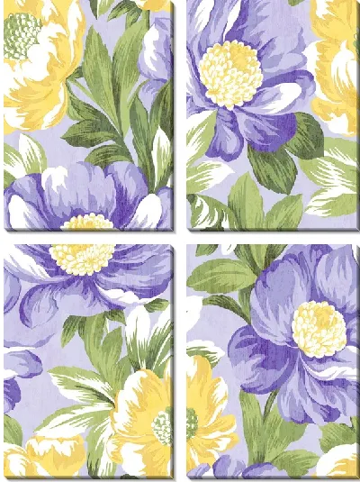 Модульная картина Цветы (Flowers) №122