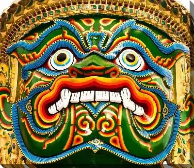 Скульптура китайского дракона (Sculpture of a Chinese dragon)