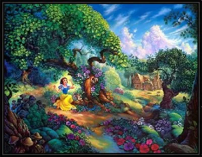 Картина Белоснежка