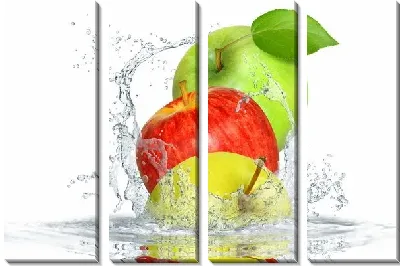 Модульная картина Яблоки №17