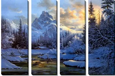 Рассвет в горах