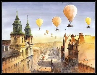 Золотистый пейзаж