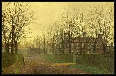 Аллея осенью