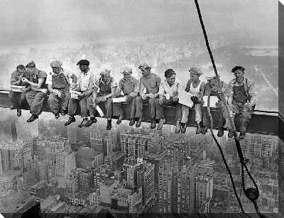 Обед на вершине небоскреба