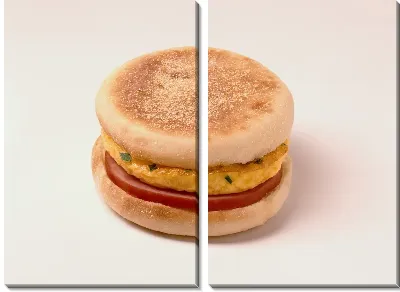 Модульная картина Гамбургер №15