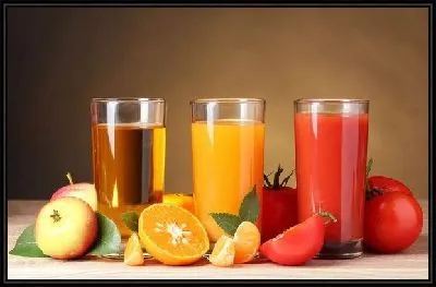 Картина Фруктовые и овощные соки